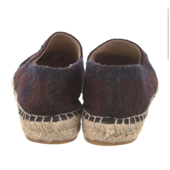 🔥AUTHENTIC CHANEL🔥INTERLOCKING CC LOGO WOOL ESPADRILLES LIKE NEW - Picture 7 of 7